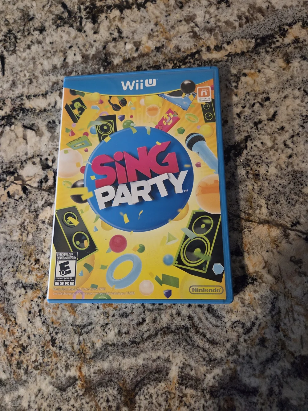 Wii U Sing Party Game with USB Microphone LIKE NEW